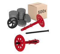 PROTEKTOR 500x Taco de aislamiento con clavo de plástico, kit Ø10 x 100mm