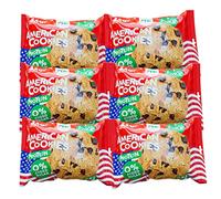Protella - Snacks - Pack 6 Paquetes American Cookies Sin Azucares Añadidos