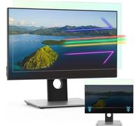 Protescreen - Filtro de pantalla con luz azul de 24 pulgadas, aspecto 16:9, protector de pantalla extraíble, revestimiento antirreflejo, protector de pantalla para PC y monitor de 24"