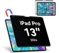 Protescreen - Filtro de privacidad para iPad Pro de 13 pulgadas, M4/M5 (2024/2025 de 7/8ª gen), extraíble protección de pantalla magnética, filtro antiespía, antiluz, azul, reutilizable