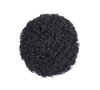 Prótesis de cabello for hombre con rayita Natural, peluquín Afro rizado for hombre, sistema completo de cabello con Base de encaje francés