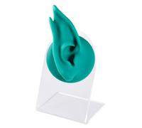 Prótesis de oreja de elfos para disfraz de fantasía, modelo de oreja de hadas de silicona para exhibición de aretes de juegos de rol, práctica de perforación y accesorios fotográficos Accesorio