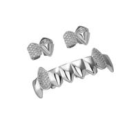 Prótesis dentales de vampiro de cosplay resistentes para adultos, diseños de disfraces y actuaciones escénicas, cosplay