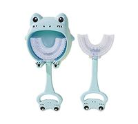 Prótesis Dentales Noche Cepillo de dientes para niños Patrón de de dibujos animados Manual Silicona Niños Cepillo de dientes en forma de U Limpieza de Tepe Cepillos Interdentales