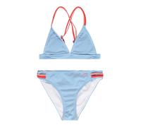 PROTEST Moda de baño deportiva 'DIANA' azul claro / altrosa / rojo / blanco 104 azul claro / altrosa / rojo / blanco