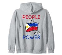Protesta contra la corrupción del Poder Popular en Filipinas Sudadera con Capucha