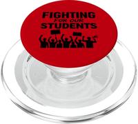 Protesta de Huelga de Maestros de Los Ángeles luchando por Estudiantes de Los Ángeles PopSockets PopGrip para MagSafe