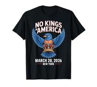 Protesta de No Kings 28 de Marzo de 2026 Resist New York Bluebird NY Camiseta