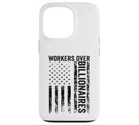Protesta Divertida Justicia Social reúne a Trabajadores por multimillonarios Carcasa para iPhone 13 Pro