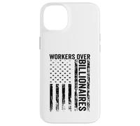 Protesta Divertida Justicia Social reúne a Trabajadores por multimillonarios Carcasa para iPhone 14 Plus