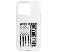 Protesta Divertida Justicia Social reúne a Trabajadores por multimillonarios Carcasa para iPhone 15 Pro MAX