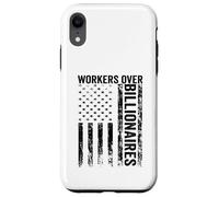 Protesta Divertida Justicia Social reúne a Trabajadores por multimillonarios Carcasa para iPhone XR