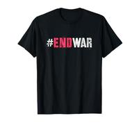 Protesta Fin Guerra Paz Humanidad Anti Bombas Detener Violencia No Camiseta