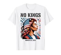 Protesta No Kings Marzo 28 2026 Feministas Puertorriqueñas Camiseta