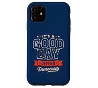 Protesta Positiva Pro Democracia Carcasa para iPhone 11