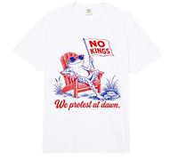 Protestamos en Dawn Frog No Kings Comfort Colors Adult Heavyweight T-Shirt