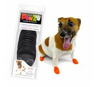 Protex Pawz - Botas Protectoras para Perro (Talla XXS), Color Negro
