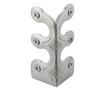 Protezioni Angolari In per Battiscopa - Copertura Decorativa In Metallo 1,89 Pollici con Viti Incluse | Accessorio Elegante E Resistente per Mobili, Arredo Casa E Protezione Angoli