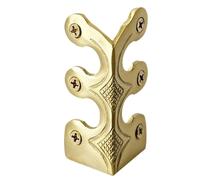 Protezioni Angolari In Per Battiscopa - Copertura Decorativa In Metallo 1,89 Pollici Con Viti Incluse | Accessorio Elegante E Resistente Per Mobili, Arredo Casa E Protezione Angoli