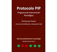 Protocolo PIP Programa de Intervención Psicológica: Permiso por Puntos. Cursos de Sensibilización y Reeducación Vial. Guía del Profesional de la Psicología