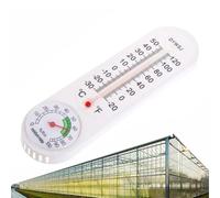 Protoence Medidor De Temperatura De Pared | Suministros De Jardinería Vertical Para Montar En Pared,Medidor De Temperatura Ambiente,Para Hogar Habitación Patio Garaje Interior Gallinero Criadero