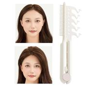 Protoence Peine Voluminizador Para Cabello | Peine Elevador Para Aportar Volumen y Estilizar - Herramienta Portátil Para Levantar La Raíz Del Peinado Para Bodas Viajes Salidas Teatro Peluquería Y