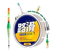 Protoence Sedal para Pescar | Kit De Línea Flotante con Cambio De Color | Equipo Portátil De Sedal,para Agua Salada Camping al Aire Libre Viajes Senderismo bagre Trucha Crappie