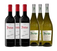 Protos Esenciales de Protos | 3 Protos Verdejo Denominación de Origen Rueda | 3 Protos Roble Denominación de Origen Ribera del Duero