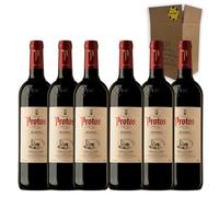 Protos Reserva 5º año - Ideal para Maridar con Carne y Comida Mediterránea - Pack 6 Botellas 75cl