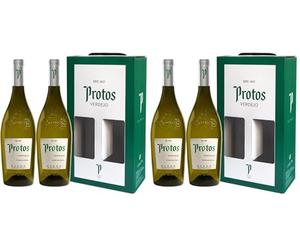 Protos Verdejo, Estuche Vino Blanco 2 botellas 75cl (Paquete de 2)