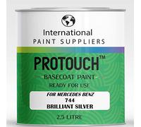 PROTOUCH PARA MERCEDES BENZ 744 BRILLIANT SILVER BASECOAT RFU USOS BILLACK DE 2,5 L BOMBRA DE 2,5 L
