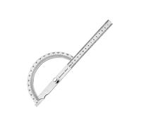 Protractor Angle Gauges Arm Measuring Ruler Tool Engineer Protractor Gauges with 150mm Ruler Universal Angle Ruler