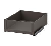 ProTuning KOMPLEMENT - Cajón con frente de cristal, gris oscuro, 50 x 58 cm