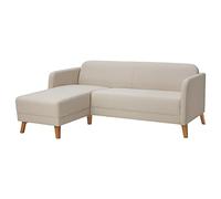ProTuning LINANÄS Sofá de 3 plazas, con chaise longue/Vissle beige