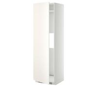 ProTuning METOD - Frigorífico o congelador de cabina alta con puerta, 60 x 60 x 200 cm, blanco-blanco
