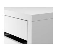 ProTuning MICKE - Cajonera con ruedas, color blanco, 35 cm de ancho x 50 cm de profundidad x 75 cm de alto