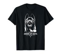 Proud American Akita Mamá Perro Akita Raza de Perros Perros Camiseta