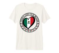 Proud and Lucky To Be Mexican I Love Mexico - Camiseta gráfica de la Bandera de México Camiseta Premium