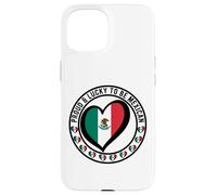 Proud And Lucky To Be Mexican I Love Mexico - Camiseta gráfica de la bandera de México Carcasa para iPhone 15