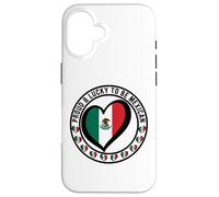 Proud And Lucky To Be Mexican I Love Mexico - Camiseta gráfica de la bandera de México Carcasa para iPhone 16