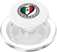 Proud And Lucky To Be Mexican I Love Mexico - Camiseta gráfica de la bandera de México PopSockets PopGrip para MagSafe