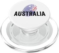 Proud Australia Identity Flag Fingerprint Heritage Gift PopSockets PopGrip para MagSafe