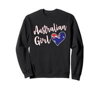 Proud Australian Girl Australia Flag Girlfriend Wife Sudadera