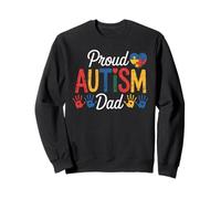Proud Autism Dad - Necesidades Especiales Niño Hijo Padre Conciencia Sudadera