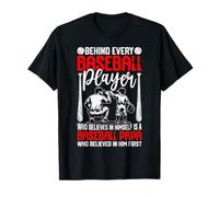 Proud Baseball Papa of a Player Father's Day Grandpa Camiseta