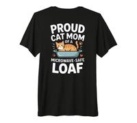 Proud Car MOM of A Microwave Safe Loaf Camiseta Premium
