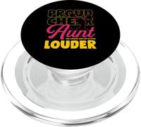 Proud Cheer Aunt Like Normal But Louder | Tía Animadora PopSockets PopGrip para MagSafe