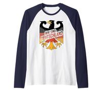 Proud Cheer Germany WIR Sind Deutschland Country Favorite Camiseta Manga Raglan