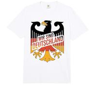 Proud Cheer Germany WIR Sind Deutschland Country Favorite Comfort Colors Adult Heavyweight T-Shirt