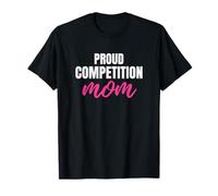 Proud Competition Dance Mom Pink Camiseta